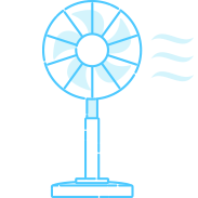 Zero heatstroke Electric Fan