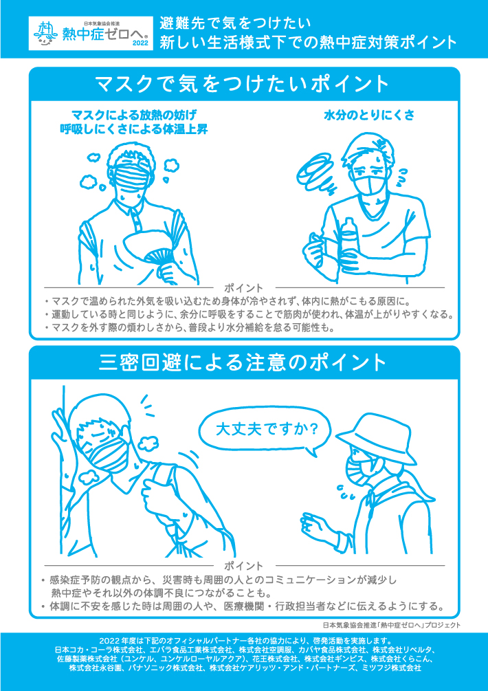 熱中症対策ポイント