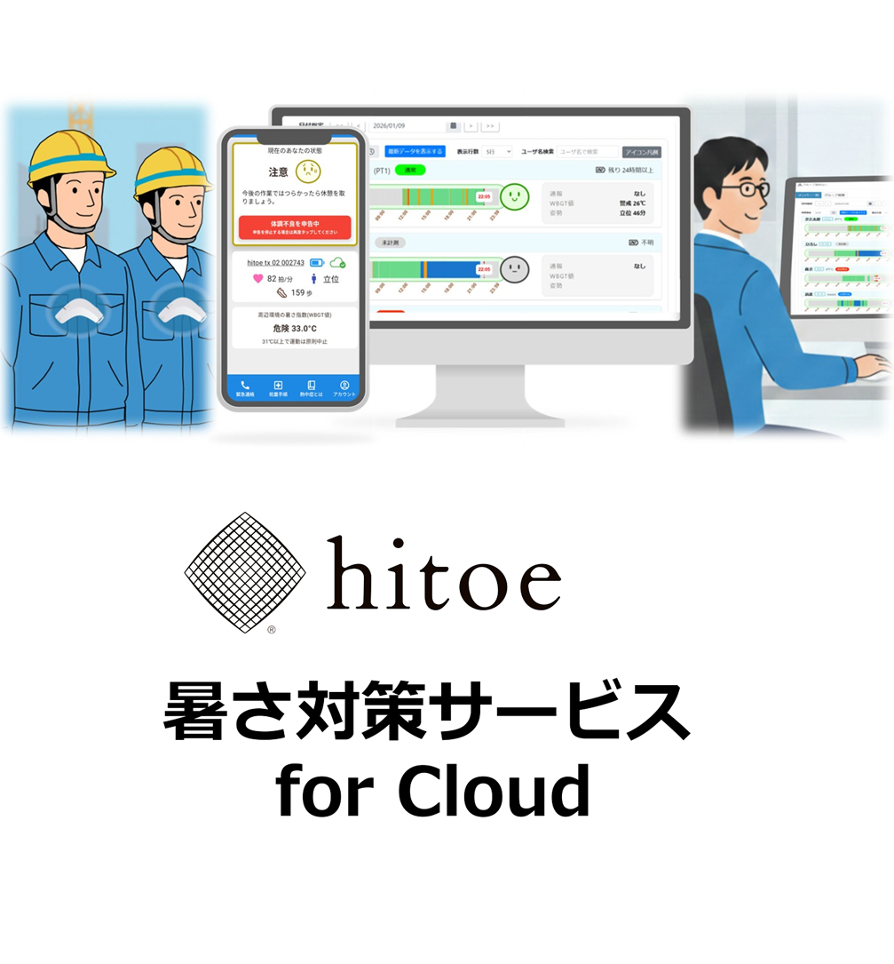 NTTテクノクロス株式会社 hitoe®暑さ対策サービス for Cloud